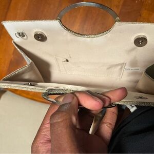 Elegant Cream Handbag